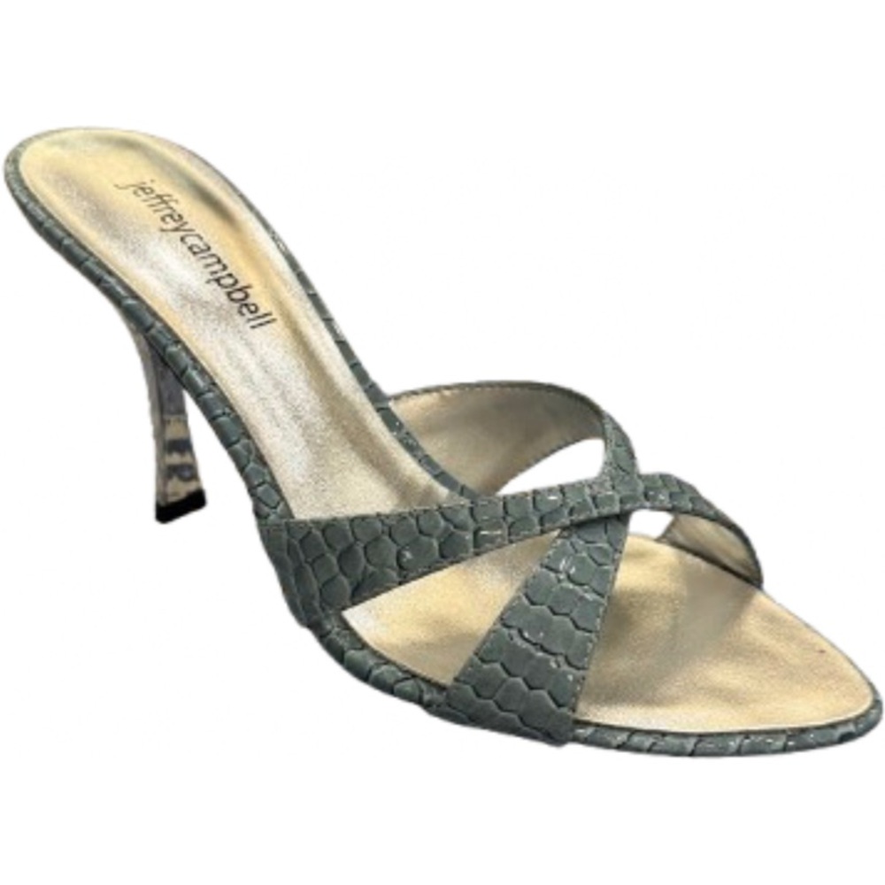 Jeffrey Campbell Symone, Blue/Silver
Textured Heels‎